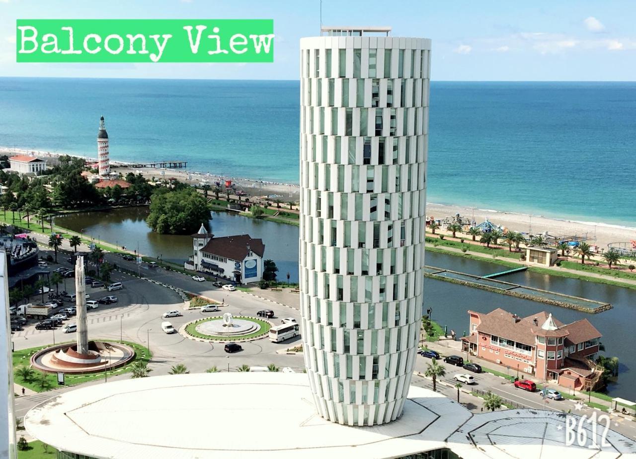 Apartmán Panorama Sea View Studio! Batumi Exteriér fotografie